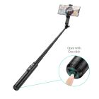 Селфі-монопод HOCO K25 Sherkhan magnetic aluminum alloy live broadcast holder Black