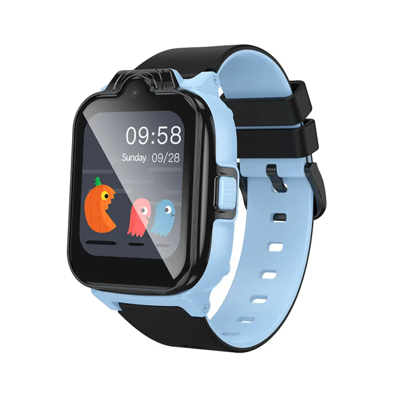Дитячий смарт-годинник Hoco Y104 42mm. SIM 4G. Wi-Fi. 700 mAh. IP65 Blue