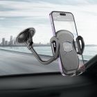 Автотримач для телефона HOCO H10 General car holder(windshield) Black