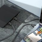 Мережевий кабель HOCO US07 General pure copper flat network cable(L=1M) Black