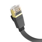 Мережевий кабель HOCO US07 General pure copper flat network cable(L=1M) Black