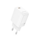Мережевий зарядний пристрій BOROFONE BN28 Fuente single port PD30W charger (EU) White