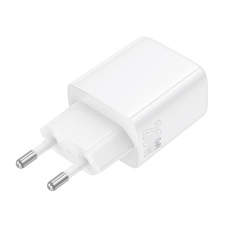 Мережевий зарядний пристрій BOROFONE BN26 Fuente single-port PD20W charger (EU) White