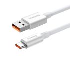 Кабель Baseus Superior Series Fast Charging Data Cable USB to Type-C 100W 1.5m Moon White