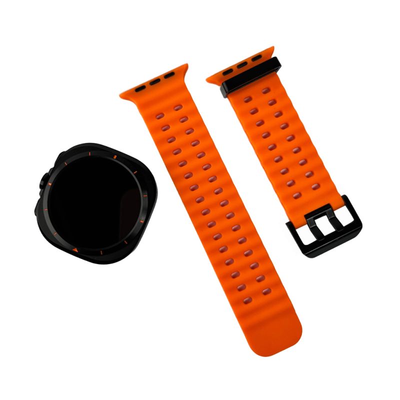 Смарт-годинник W&amp;O X15 Max 38mm. 330 mAh. Amoled+IP67 Orange