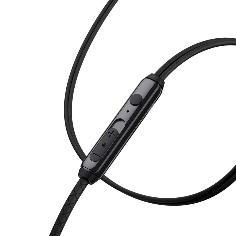 Навушники дротові Baseus Encok H19 (3.5mm) Black