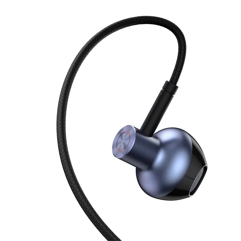 Навушники дротові Baseus Encok H19 (3.5mm) Black