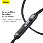 Навушники дротові Baseus Encok H19 (3.5mm) Black