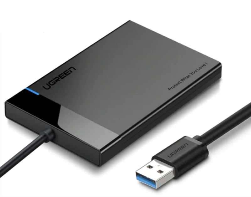 Зовнішня кишеня для накопичувача UGREEN US221 2.5 Inch Hard Drive Box(UGR-30847)