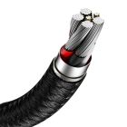 Кабель Baseus Cafule Series Metal Data Cable USB to Type-C 66W 0.25m Black