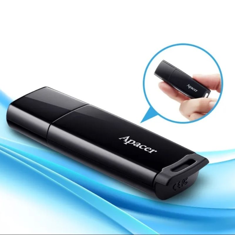 Флеш-накопичувач Apacer USB 2.0 AH336 64Gb Black