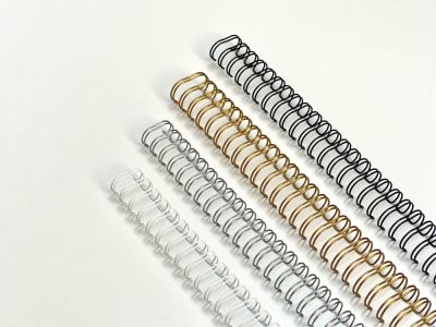 Пружини металеві wireMARK 11.0 мм, білі (100 шт.) *