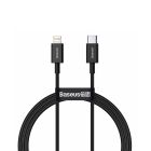 Кабель Baseus Superior Series Type-C to IP PD 20W 1m Black