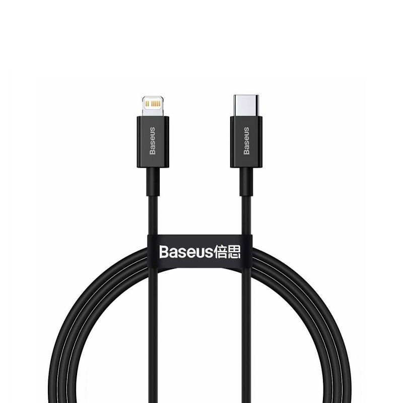 Кабель Baseus Superior Series Type-C to IP PD 20W 1m Black