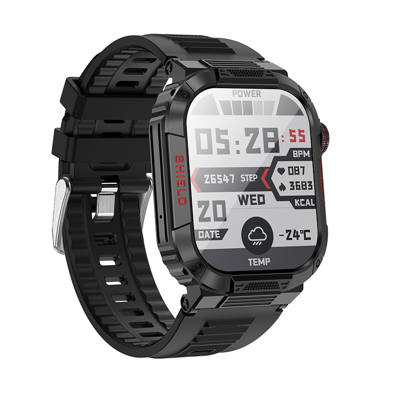 Смарт-годинник BOROFONE BD9 51mm. 300 mAh. IP67 Smart sports watch (call version) Black