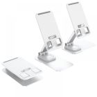 Тримач для телефона HOCO PH50 Ivey folding rotatable desktop holder White