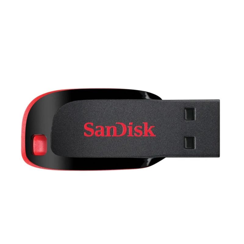 Флеш-накопичувач SanDisk USB 2.0 Cruzer Blade 64Gb Black/Red