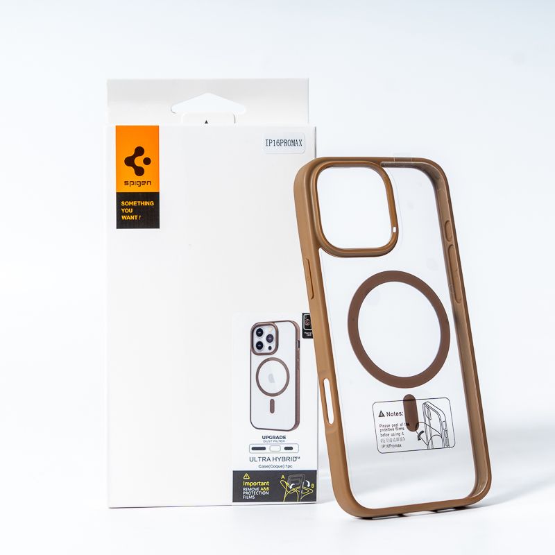 Чохол для смартфона Spigen AAA Magnetic Color for Apple iPhone 16 Pro Brown