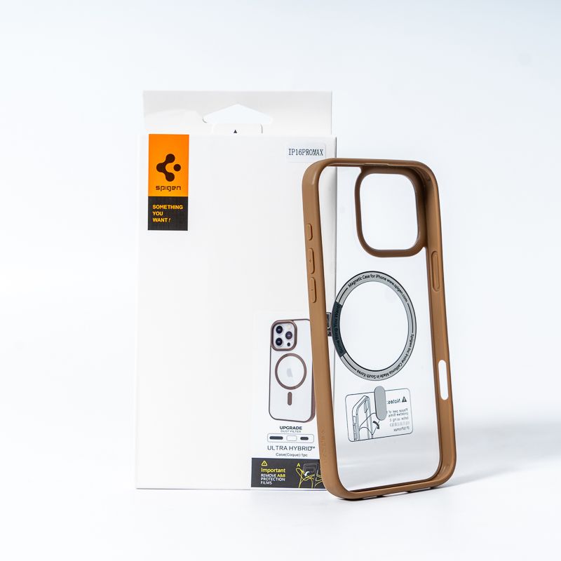 Чохол для смартфона Spigen AAA Magnetic Color for Apple iPhone 16 Pro Brown