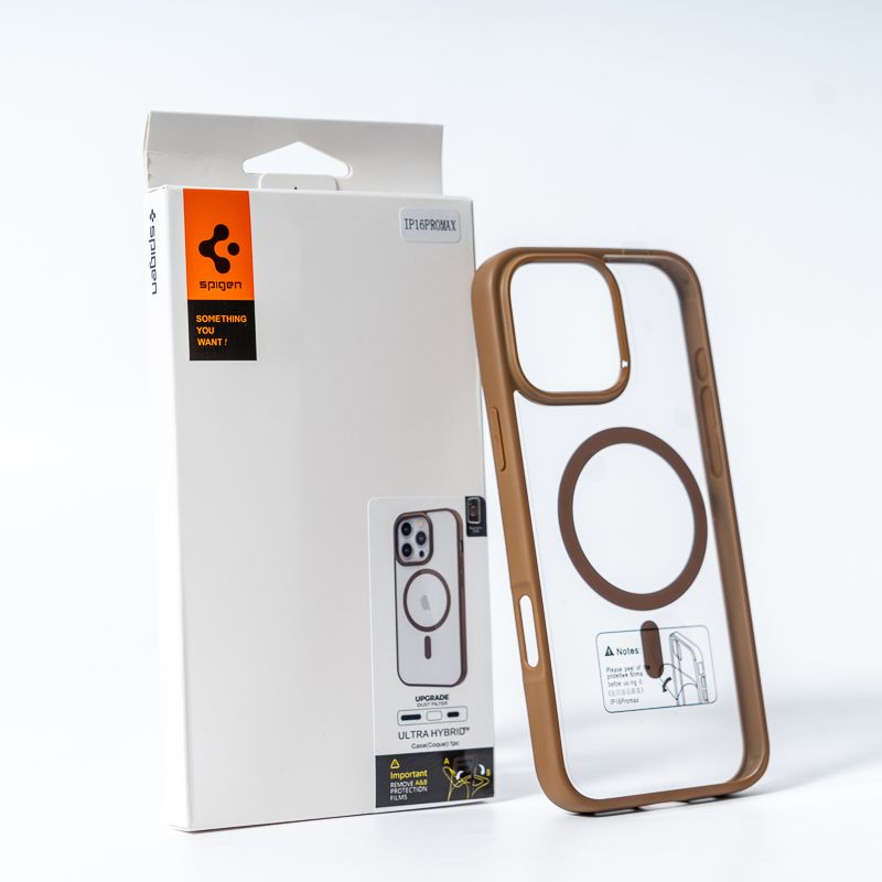 Чохол для смартфона Spigen AAA Magnetic Color for Apple iPhone 16 Pro Brown