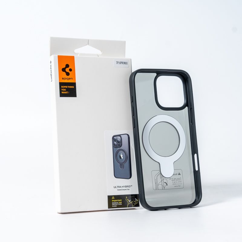 Чохол для смартфона Spigen AAA Magnetic Ring for Apple iPhone 16 Pro Max All Black