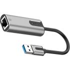 Адаптер Vention USB 3.0-A to Gigabit Ethernet Adapter Gray 0.15M Aluminum Alloy Type (CEWHB)