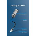Адаптер Vention USB 3.0-A to Gigabit Ethernet Adapter Gray 0.15M Aluminum Alloy Type (CEWHB)