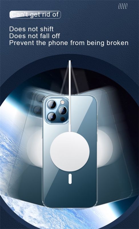 Чохол Cosmic Acrylic MagSafe HQ for Apple iPhone 15 Transparent