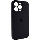 Чохол для смартфона Silicone Full Case AA Camera Protect for Apple iPhone 15 Pro 14,Black