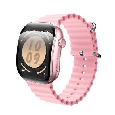 Смарт-годинник W&amp;O X10 Pro 3 46mm. 240 mAh, IP67 Pink