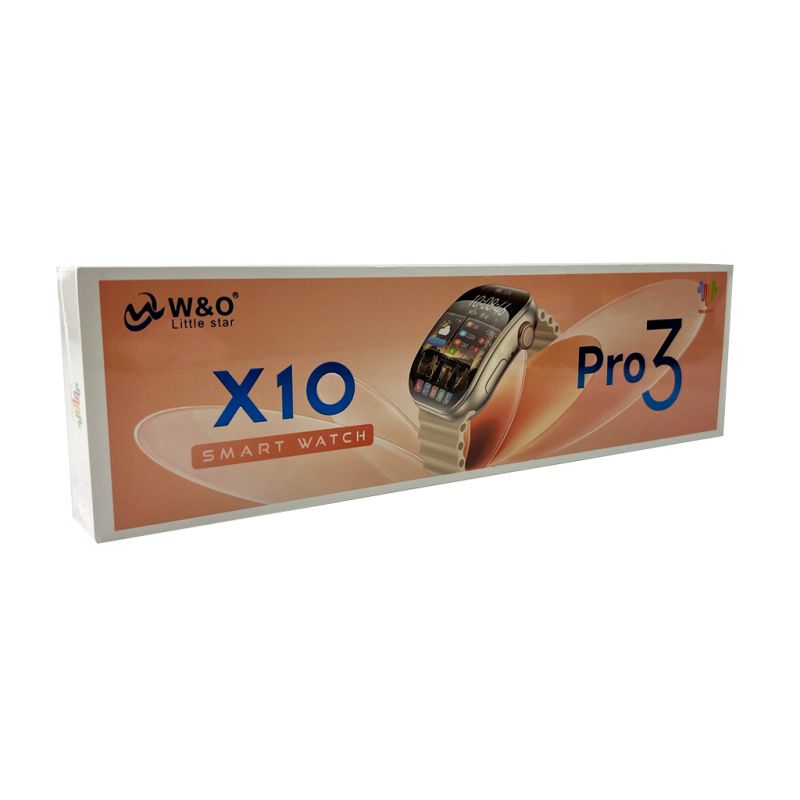 Смарт-годинник W&amp;O X10 Pro 3 46mm. 240 mAh, IP67 Pink