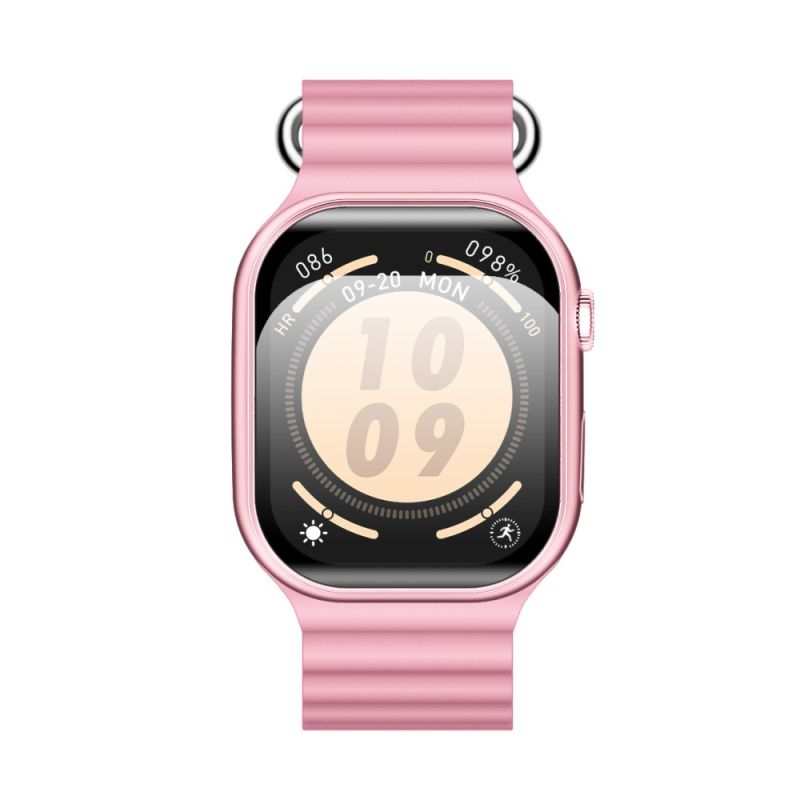 Смарт-годинник W&amp;O X10 Pro 3 46mm. 240 mAh, IP67 Pink