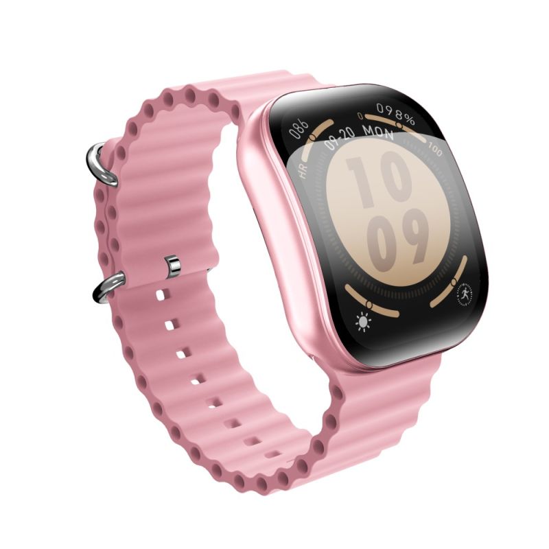 Смарт-годинник W&amp;O X10 Pro 3 46mm. 240 mAh, IP67 Pink