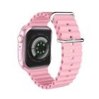 Смарт-годинник W&amp;O X10 Pro 3 46mm. 240 mAh, IP67 Pink