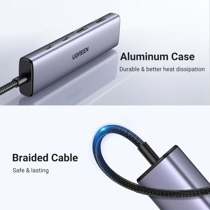 USB-хаб UGREEN 4-Port USB-C Hub