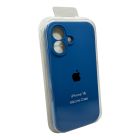 Чохол для смартфона Silicone Full Case AA Camera Protect for Apple iPhone 16 38,Surf Blue