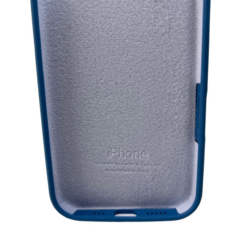 Чохол для смартфона Silicone Full Case AA Camera Protect for Apple iPhone 16 38,Surf Blue