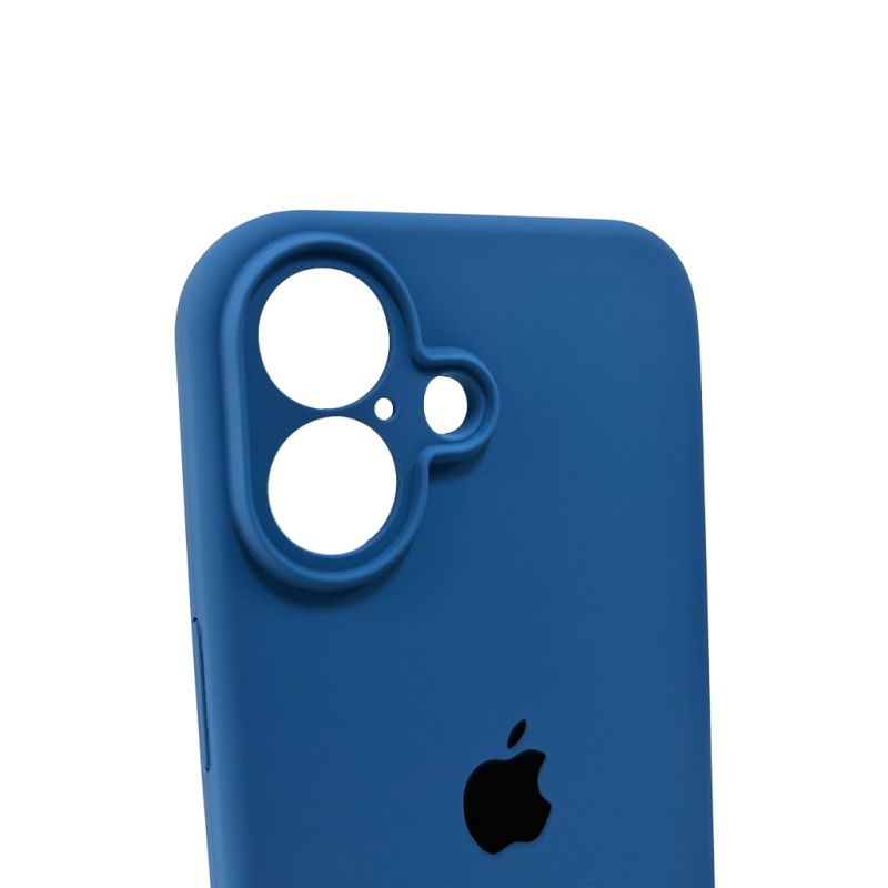 Чохол для смартфона Silicone Full Case AA Camera Protect for Apple iPhone 16 38,Surf Blue