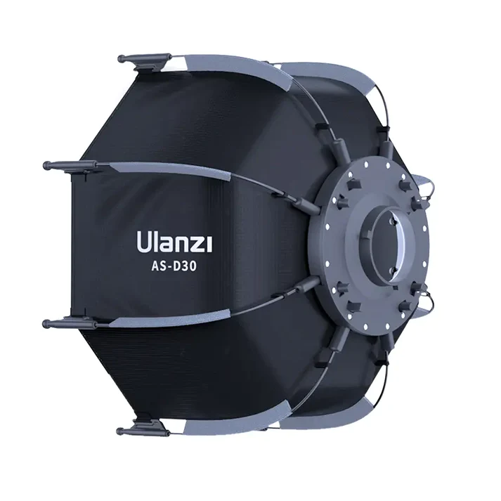 Софтбокс Ulanzi AS-D30 Octagonal Softbox, 30cm, Mini Bowens Mount and Grid (UV-L083GBB1 AS-D30)