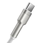 Кабель Baseus Cafule Series Metal Data Cable USB to Type-C 66W 1m White