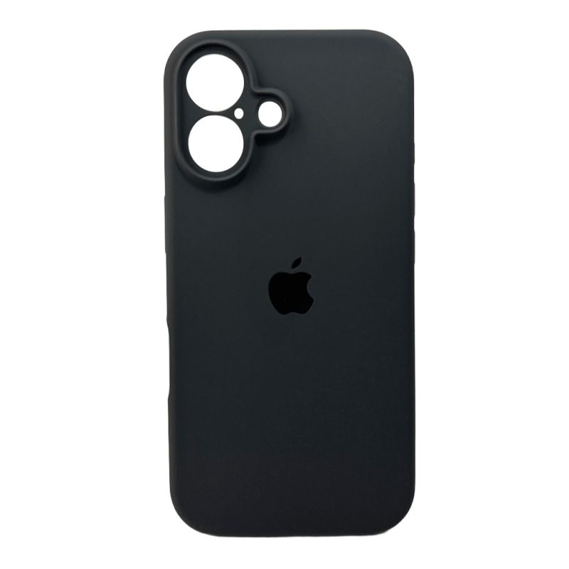 Чохол для смартфона Silicone Full Case AA Camera Protect for Apple iPhone 16 12,Dark Grey