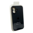 Чохол для смартфона Silicone Full Case AA Camera Protect for Apple iPhone 16 12,Dark Grey