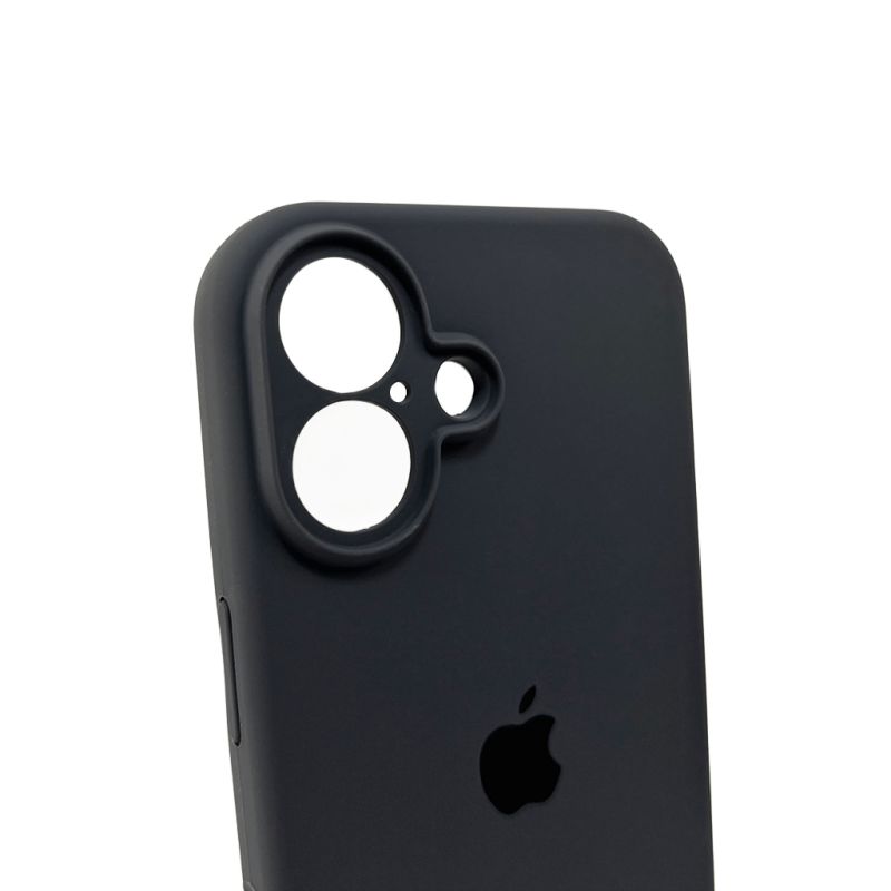 Чохол для смартфона Silicone Full Case AA Camera Protect for Apple iPhone 16 12,Dark Grey