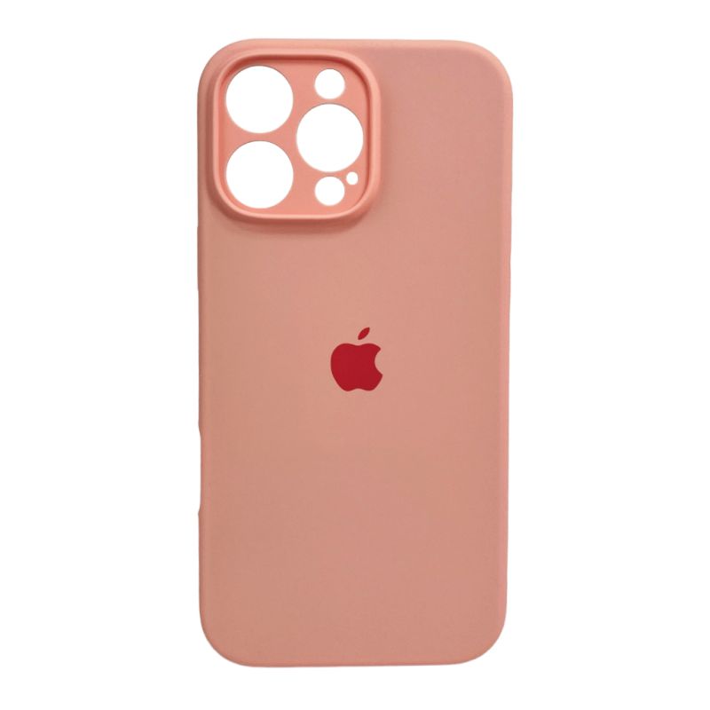 Чохол для смартфона Silicone Full Case AA Camera Protect for Apple iPhone 16 Pro Max 37,Grapefruit