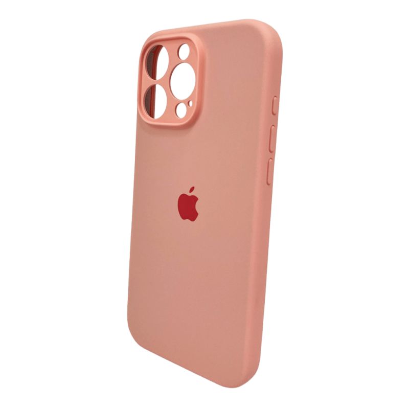 Чохол для смартфона Silicone Full Case AA Camera Protect for Apple iPhone 16 Pro Max 37,Grapefruit