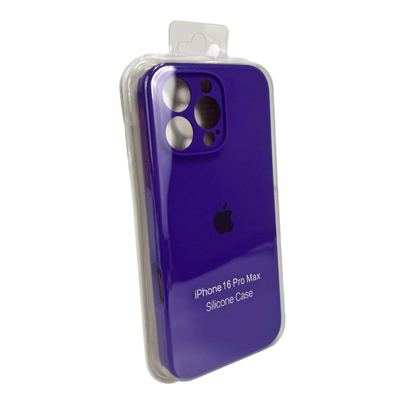 Чохол для смартфона Silicone Full Case AA Camera Protect for Apple iPhone 16 Pro Max 54,Amethist