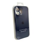 Чохол для смартфона Silicone Full Case AA Camera Protect for Apple iPhone 16 Pro 7,Dark Blue