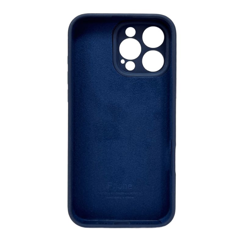 Чохол для смартфона Silicone Full Case AA Camera Protect for Apple iPhone 16 Pro 7,Dark Blue