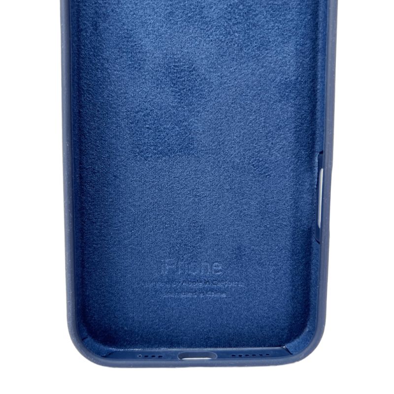 Чохол для смартфона Silicone Full Case AA Camera Protect for Apple iPhone 16 Pro 7,Dark Blue