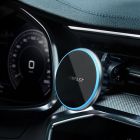 Автотримач для телефона з БЗП ACEFAST D3 magnetic wireless charging car holder Silver
